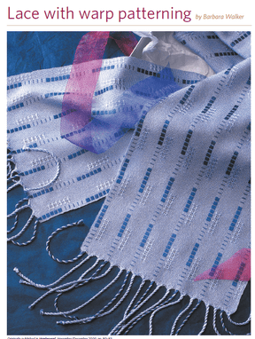 Long Thread Media Books Best of Handwoven, Weaving with Silk: A Dozen Projects on Four and Eight Shafts eBook (Printed version)