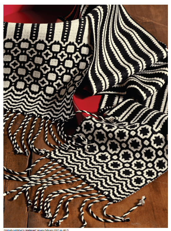 Long Thread Media Books Best of Handwoven, Weaving with Silk: A Dozen Projects on Four and Eight Shafts eBook (Printed version)