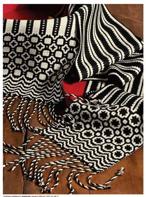 Long Thread Media Books Best of Handwoven, Weaving with Silk: A Dozen Projects on Four and Eight Shafts eBook (Printed version)