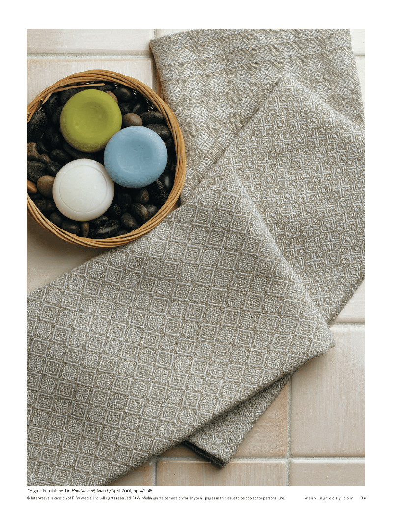Long Thread Media Books Best of Handwoven Yarn Series: Weaving with Linen eBook (Printed version)