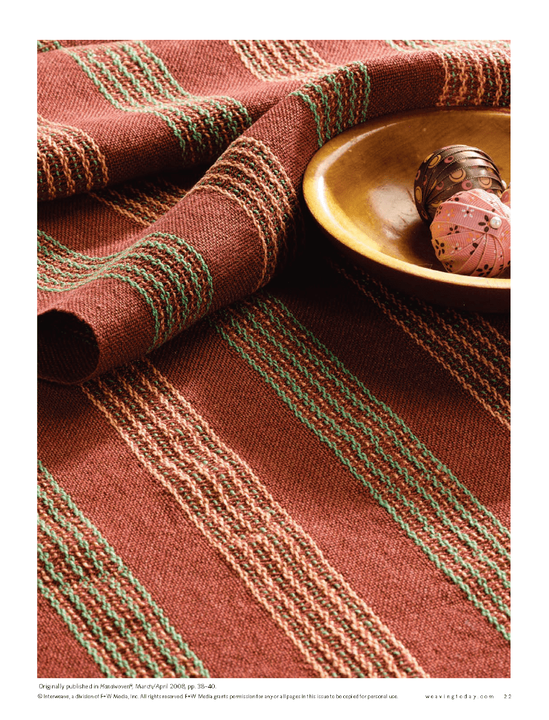 Long Thread Media Books Best of Handwoven Yarn Series: Weaving with Linen eBook (Printed version)