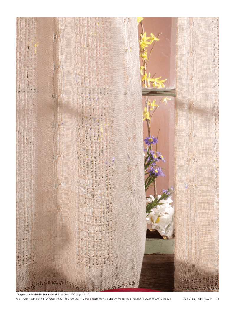 Long Thread Media Books Best of Handwoven Yarn Series: Weaving with Linen eBook (Printed version)