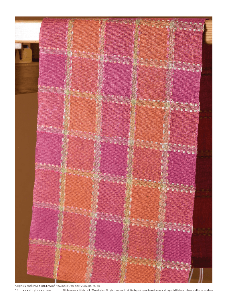 Long Thread Media Books Best of Handwoven Yarn Series: Weaving with Linen eBook (Printed version)