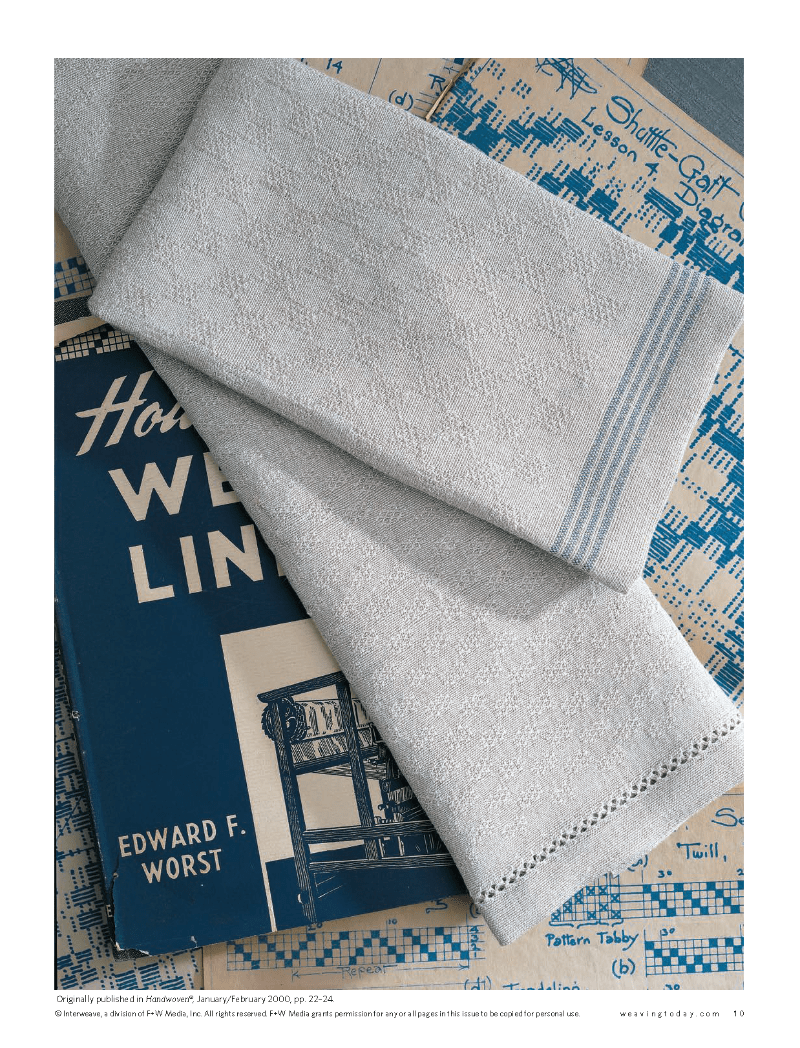Long Thread Media Books Best of Handwoven Yarn Series: Weaving with Linen eBook (Printed version)