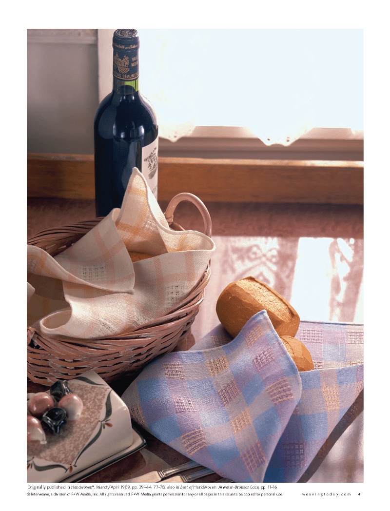Long Thread Media Books Best of Handwoven Yarn Series: Weaving with Linen eBook (Printed version)