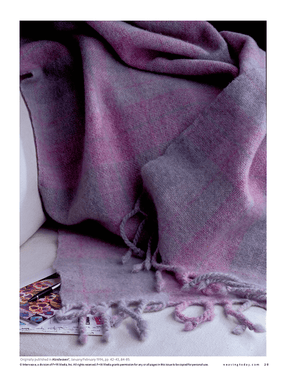 Long Thread Media Books Best of Handwoven Yarn Series: Weaving with Wool: All About Wet Finishing eBook (Printed version)