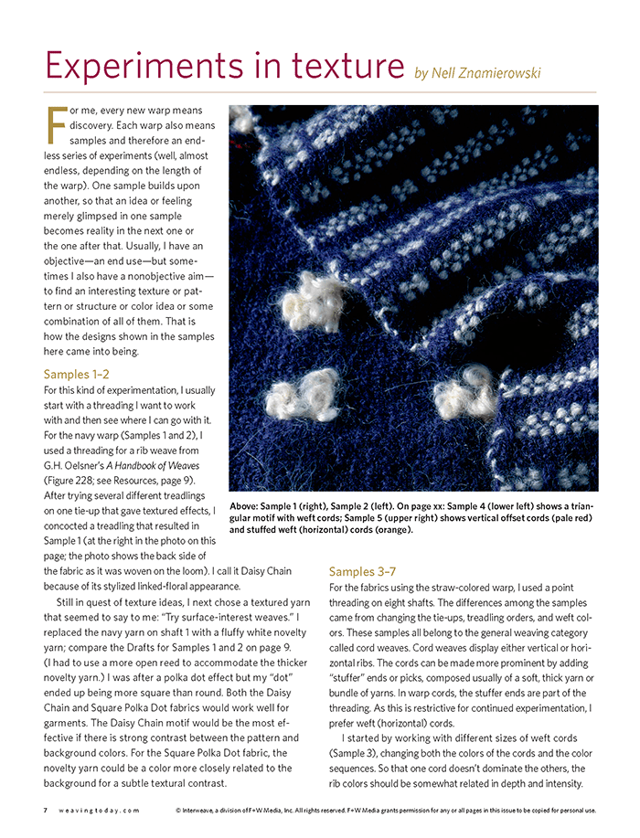 Long Thread Media Books Best of Handwoven Yarn Series: Weaving with Wool: All About Wet Finishing eBook (Printed version)