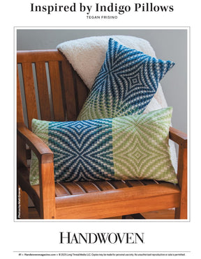 Long Thread Media Books Handwoven Bonus Collection #1: A Dozen Projects Inspired by the Seasons; Zebras, Indigo, and More - eBook Printed Copy