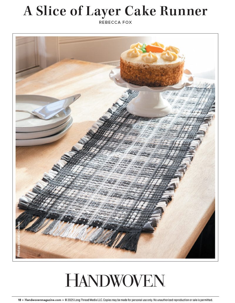 Long Thread Media Books Handwoven Bonus Collection #1: A Dozen Projects Inspired by the Seasons; Zebras, Indigo, and More - eBook Printed Copy