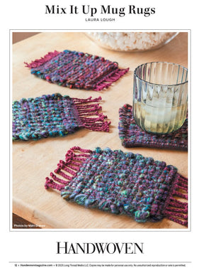 Long Thread Media Books Handwoven Bonus Collection #1: A Dozen Projects Inspired by the Seasons; Zebras, Indigo, and More - eBook Printed Copy