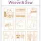 Long Thread Media Books Handwoven Designing to Weave & Sew - eBook Printed Copy