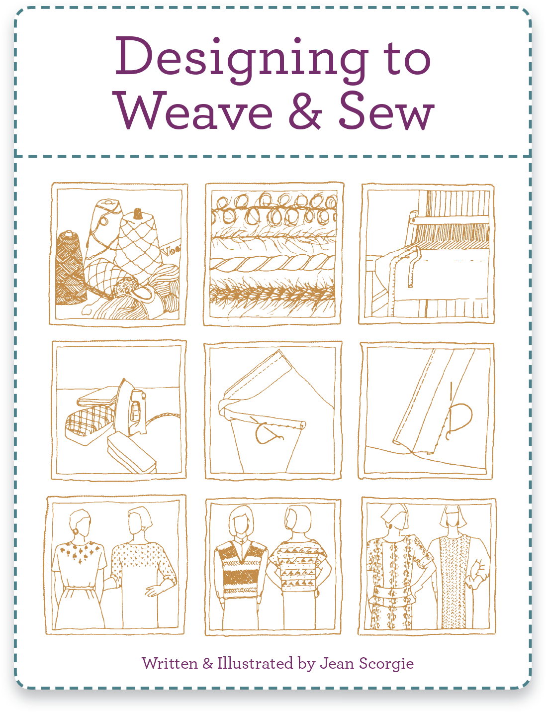 Long Thread Media Books Handwoven Designing to Weave & Sew - eBook Printed Copy