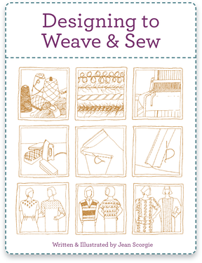 Long Thread Media Books Handwoven Designing to Weave & Sew - eBook Printed Copy