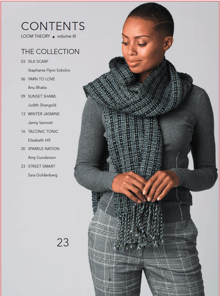 Long Thread Media Books Handwoven Loom Theory Vol III - Rigid-heddle scarf collection - eBook printed copy