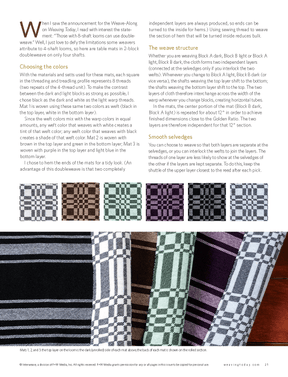 Long Thread Media Books Handwoven Master Weaver Series - Projects from Robyn Spady - eBook Printed Copy