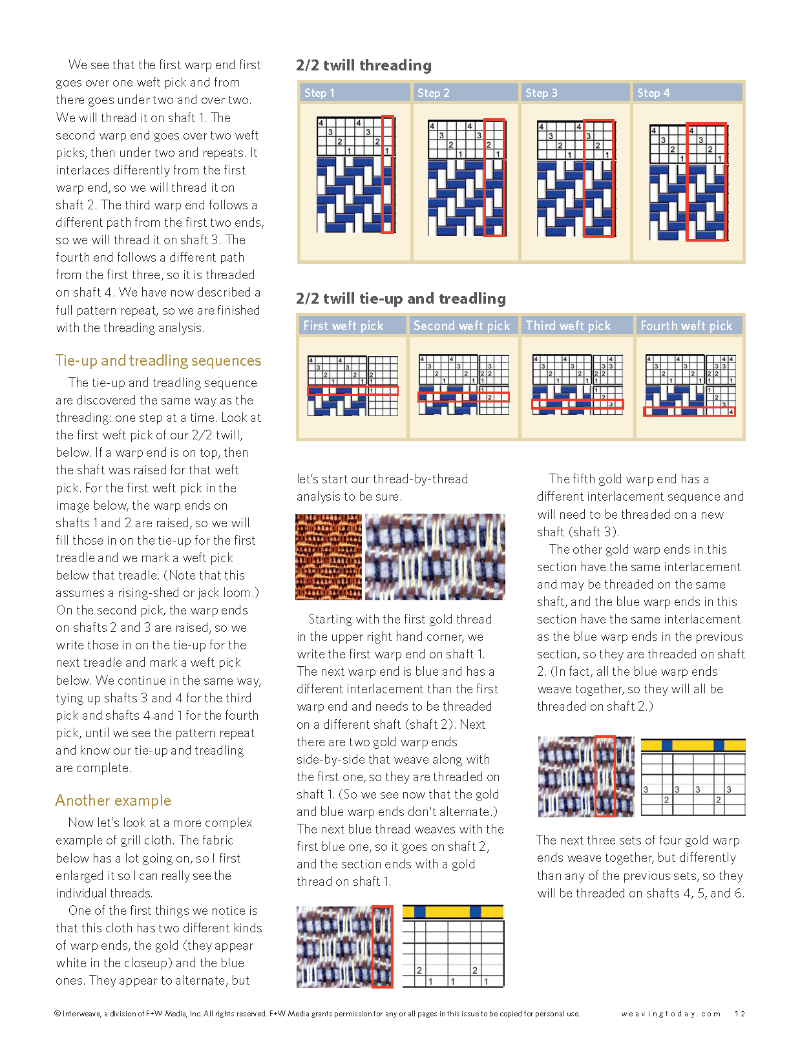 Long Thread Media Books Handwoven Master Weaver Series - Projects from Robyn Spady - eBook Printed Copy