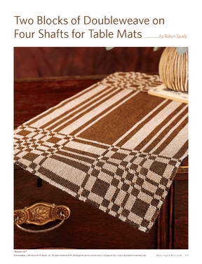 Long Thread Media Books Handwoven Master Weaver Series - Projects from Robyn Spady - eBook Printed Copy