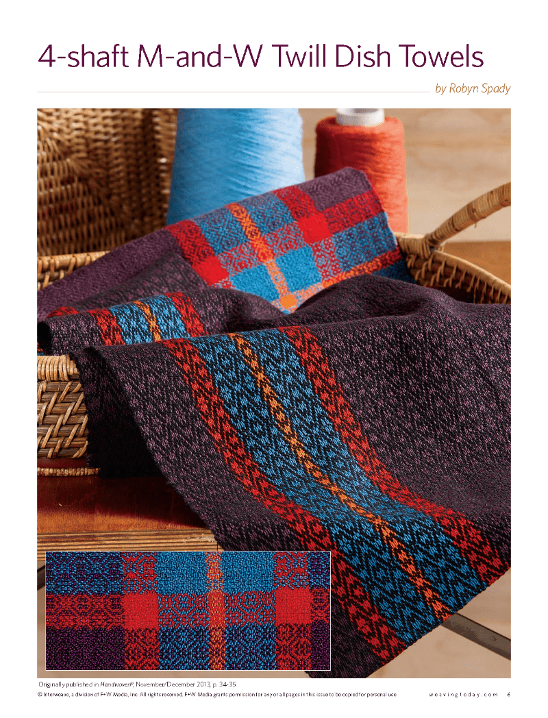 Long Thread Media Books Handwoven Master Weaver Series - Projects from Robyn Spady - eBook Printed Copy