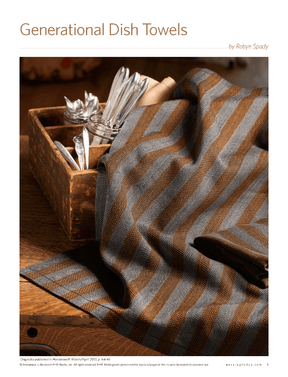 Long Thread Media Books Handwoven Master Weaver Series - Projects from Robyn Spady - eBook Printed Copy