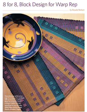 Long Thread Media Books Handwoven Master Weaver Series, Projects from Rosalie Neilson (Rep Weave) - eBook Printed Copy