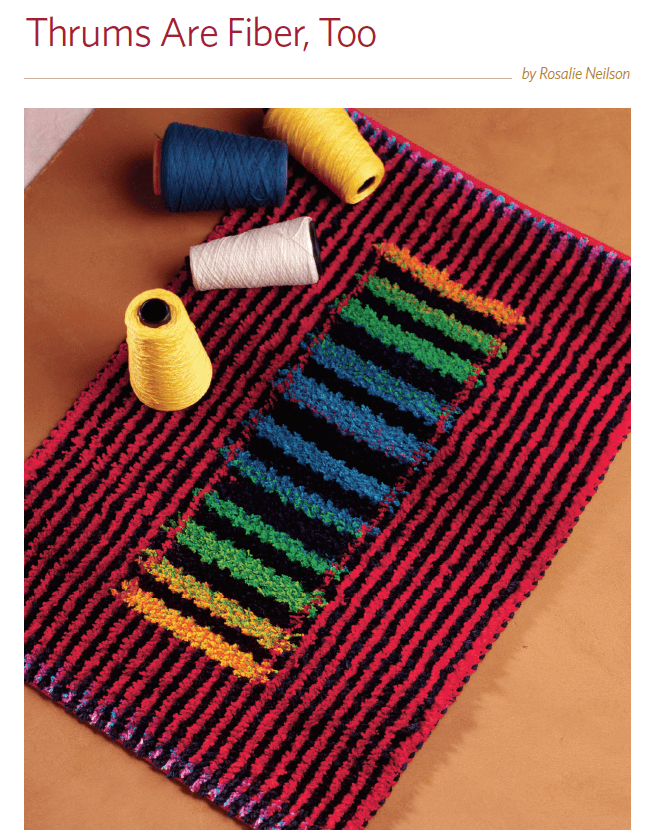 Long Thread Media Books Handwoven Master Weaver Series, Projects from Rosalie Neilson (Rep Weave) - eBook Printed Copy