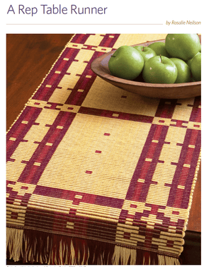 Long Thread Media Books Handwoven Master Weaver Series, Projects from Rosalie Neilson (Rep Weave) - eBook Printed Copy