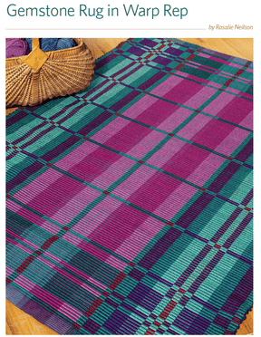 Long Thread Media Books Handwoven Master Weaver Series, Projects from Rosalie Neilson (Rep Weave) - eBook Printed Copy