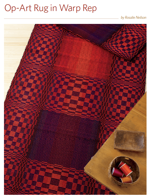 Master Weaver Series eBook: Rep Weave by Rosalie Neilson