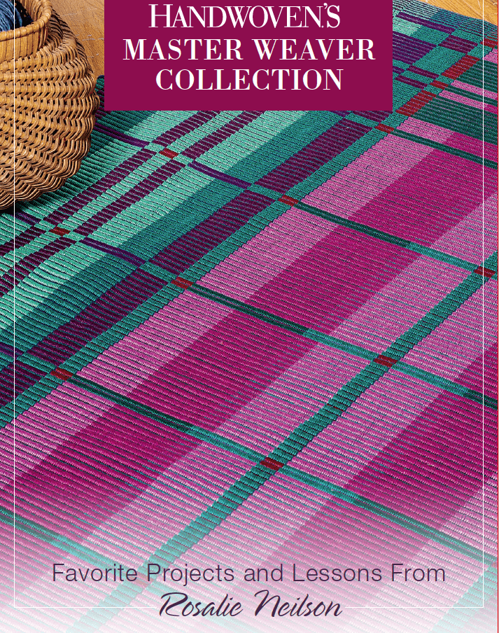 Long Thread Media Books Handwoven Master Weaver Series, Projects from Rosalie Neilson (Rep Weave) - eBook Printed Copy