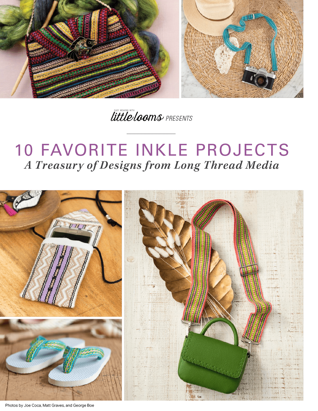 Long Thread Media Books Handwoven Presents: 10 Favorite Inkle Projects: A Treasury of Designs - eBook Printed Copy