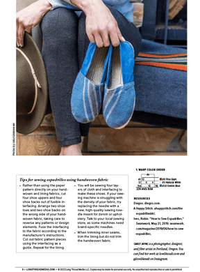 Long Thread Media Books Handwoven Presents: 5 Projects to Weave for a Perfect Picnic – eBook Printed Copy