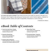 Long Thread Media Books Handwoven Presents: 5 Projects to Weave for a Perfect Picnic – eBook Printed Copy