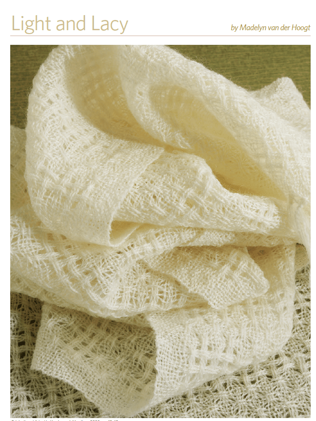 Long Thread Media Books Handwoven's Master Weaver Collection: Favorite Projects and Lessons from Madelyn van der Hoogt eBook Printed Copy