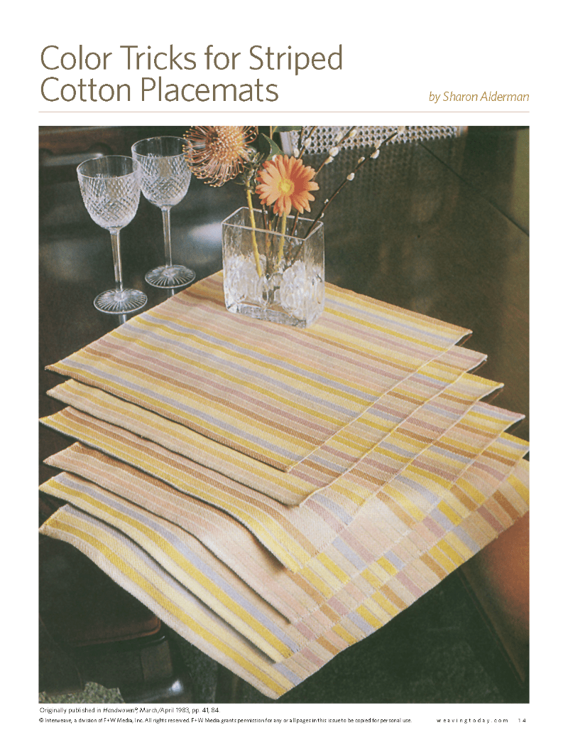 Long Thread Media Books Handwoven's Master Weaver Collection: Favorite Projects and Lessons from Sharon Alderman eBook Printed Copy