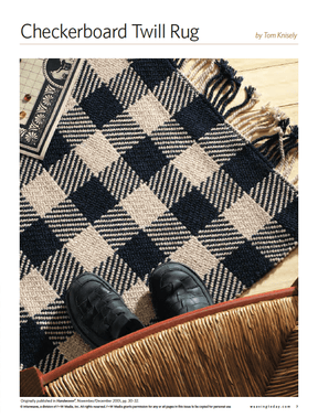 Long Thread Media Books Handwoven's Master Weaver Collection: Favorite Projects and Lessons from Tom Knisely - eBook Printed Copy