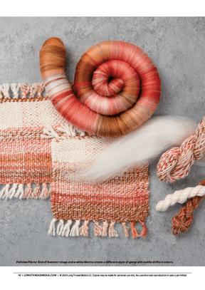 Long Thread Media Books Little Looms Presents: Mug Rugs to Make: 7 Weaving Projects to Brighten Your Table eBook Printed copy