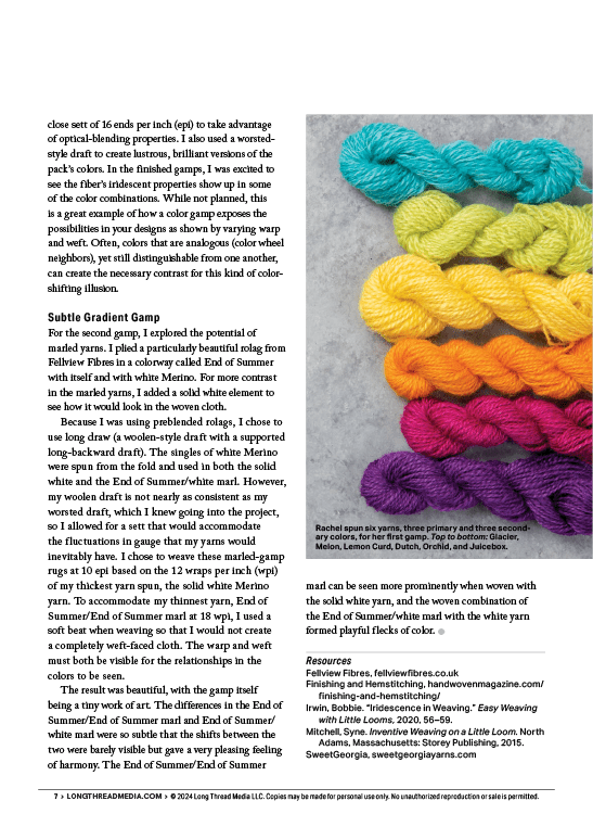 Long Thread Media Books Little Looms Presents: Mug Rugs to Make: 7 Weaving Projects to Brighten Your Table eBook Printed copy