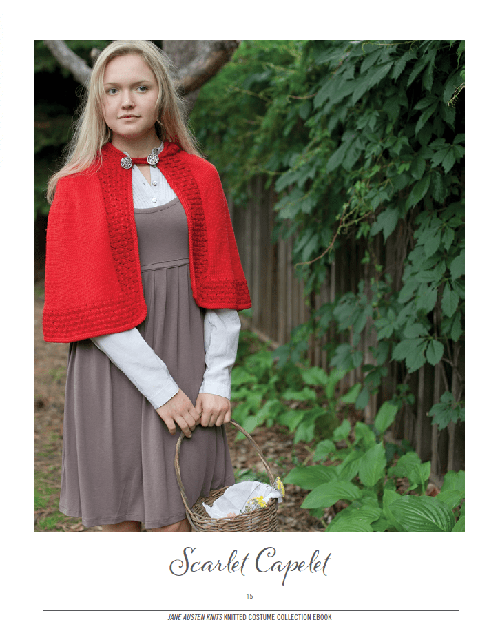 Long Thread Media Books PieceWork Presents: Jane Austen Knitted Costume Collection – eBook printed copy