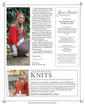 Long Thread Media Books PieceWork Presents: Jane Austen Knitted Costume Collection – eBook printed copy