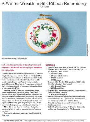 Long Thread Media Books Piecework Presents: Twelve Months of Ornaments: eBook Printed Copy