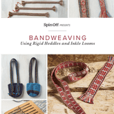 Long Thread Media Books Spin Off Presents: Bandweaving Using Rigid Heddles and Inkle Looms - eBook Printed Copy