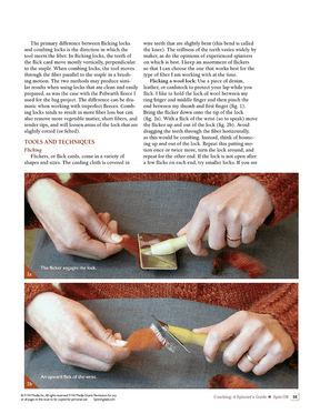 Long Thread Media Books Spin-Off Presents: Combing: a Spinner's Guide- eBook Printed Copy