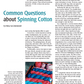 Long Thread Media Books Spin-Off Presents: Cotton from Growing to Finishing: eBook Printed Copy