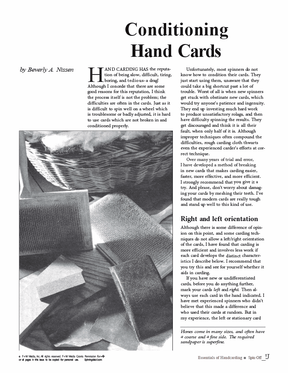 Long Thread Media Books Spin-Off Presents: Essentials of Handcarding: eBook Printed Copy