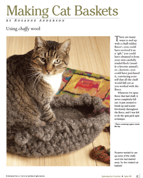 Long Thread Media Books Spin-Off Presents: Spinning for Crochet: eBook Printed Copy