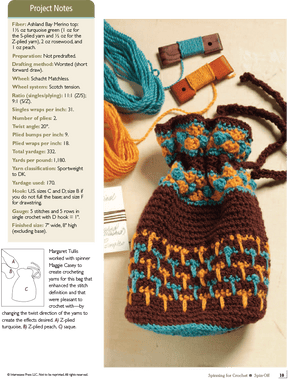 Long Thread Media Books Spin-Off Presents: Spinning for Crochet: eBook Printed Copy