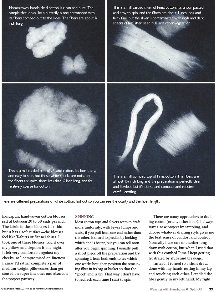 Long Thread Media Books Spin-Off Presents: Weaving with Handspun: eBook Printed Copy