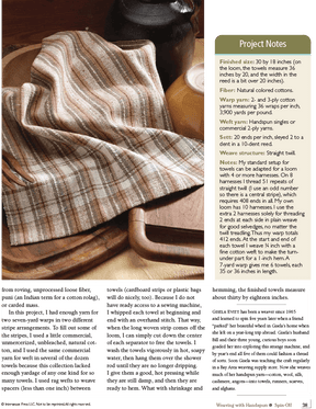 Long Thread Media Books Spin-Off Presents: Weaving with Handspun: eBook Printed Copy