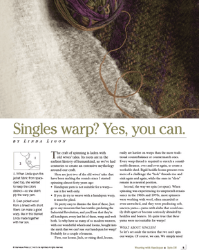 Long Thread Media Books Spin-Off Presents: Weaving with Handspun: eBook Printed Copy