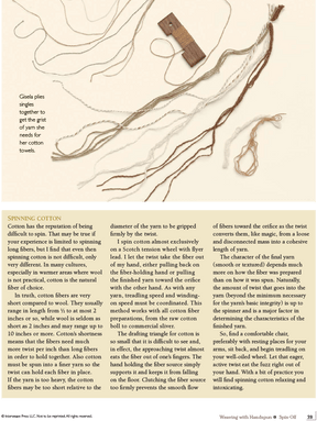 Long Thread Media Books Spin-Off Presents: Weaving with Handspun: eBook Printed Copy